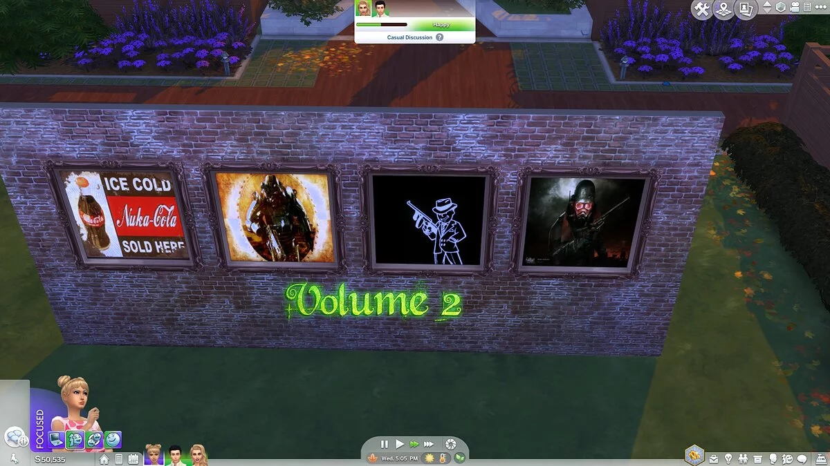 The Sims 4 — Картини в стилі гри "Fallout"