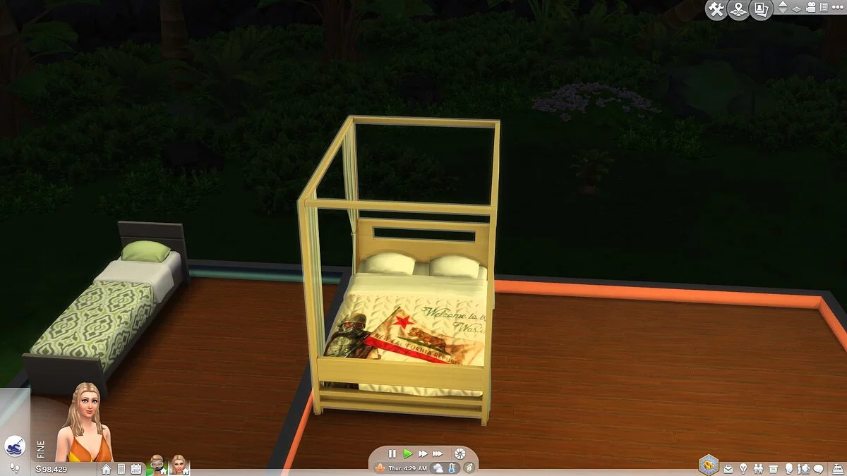 The Sims 4 — Картини в стилі гри "Fallout"