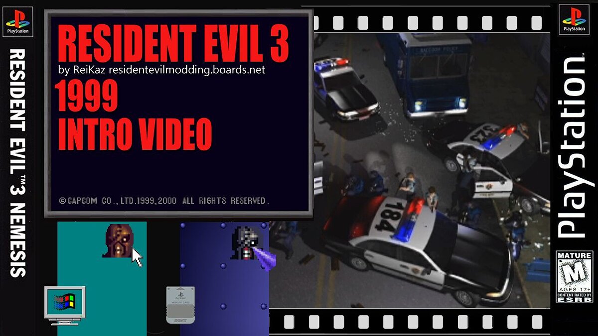 Resident Evil 3 — Introductory video from the 1999 game Resident Evil 3