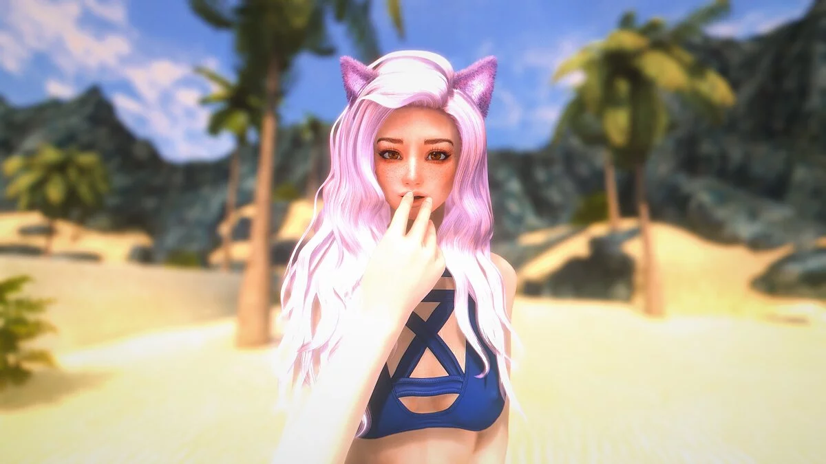 Elder Scrolls 5: Skyrim Special Edition — Preset in the form of Belle Delphine