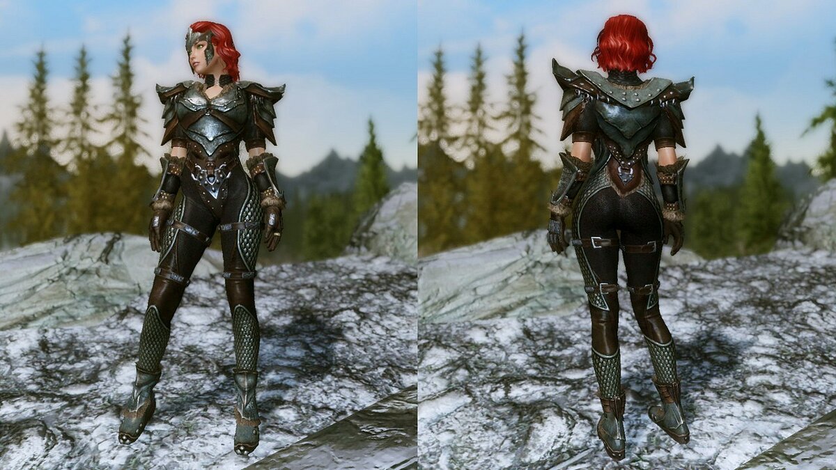 The Elder Scrolls 5: Skyrim Legendary Edition — Improved Heavy Women's Armor