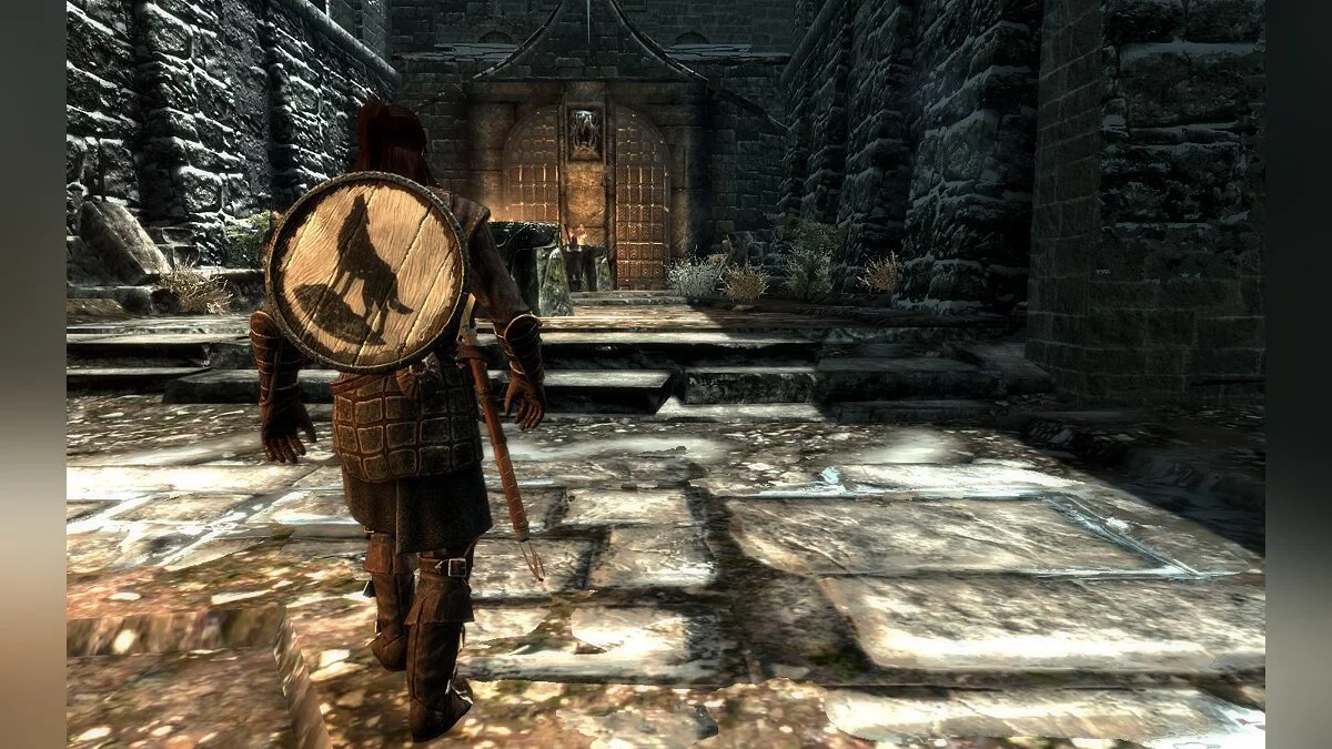 Elder Scrolls 5: Skyrim Special Edition — Щит с волком