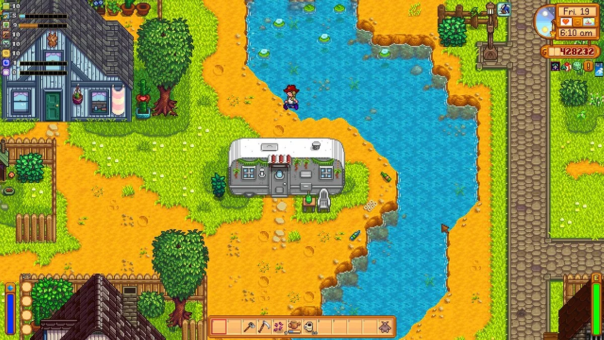 Stardew Valley — Jump over big things