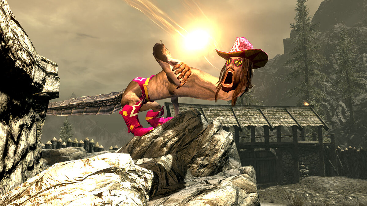 The Elder Scrolls 5: Skyrim Legendary Edition — Dragon - Macho Man