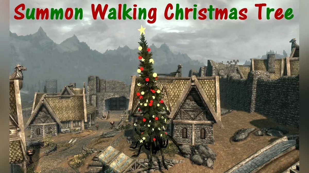 The Elder Scrolls 5: Skyrim Legendary Edition — Ходячие деревья