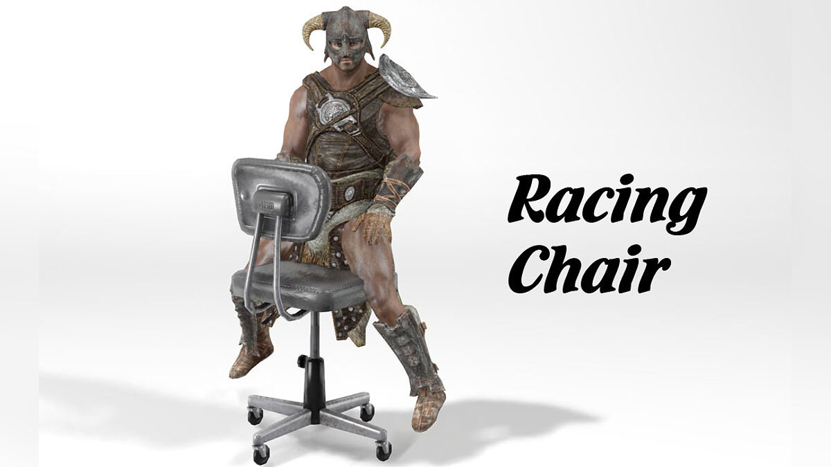 The Elder Scrolls 5: Skyrim Legendary Edition — Office chair instead of a horse