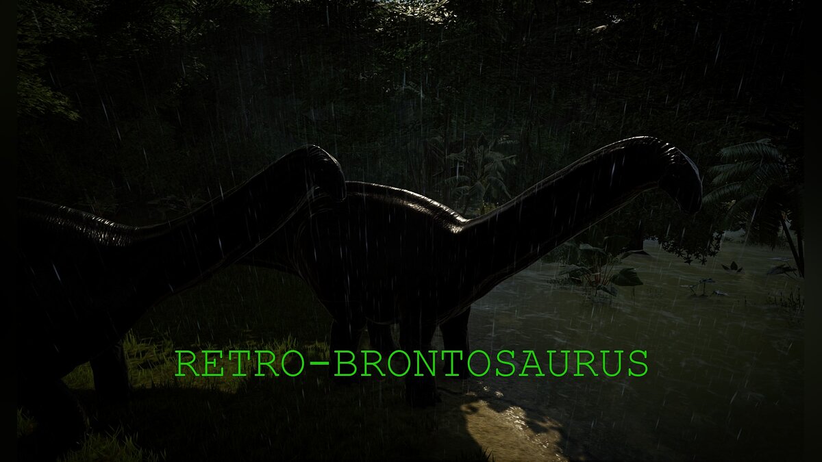 Jurassic World Evolution — Retro-Brontosaurus