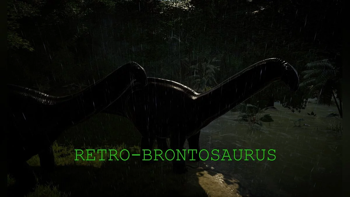 Jurassic World Evolution — Retro-Brontosaurus