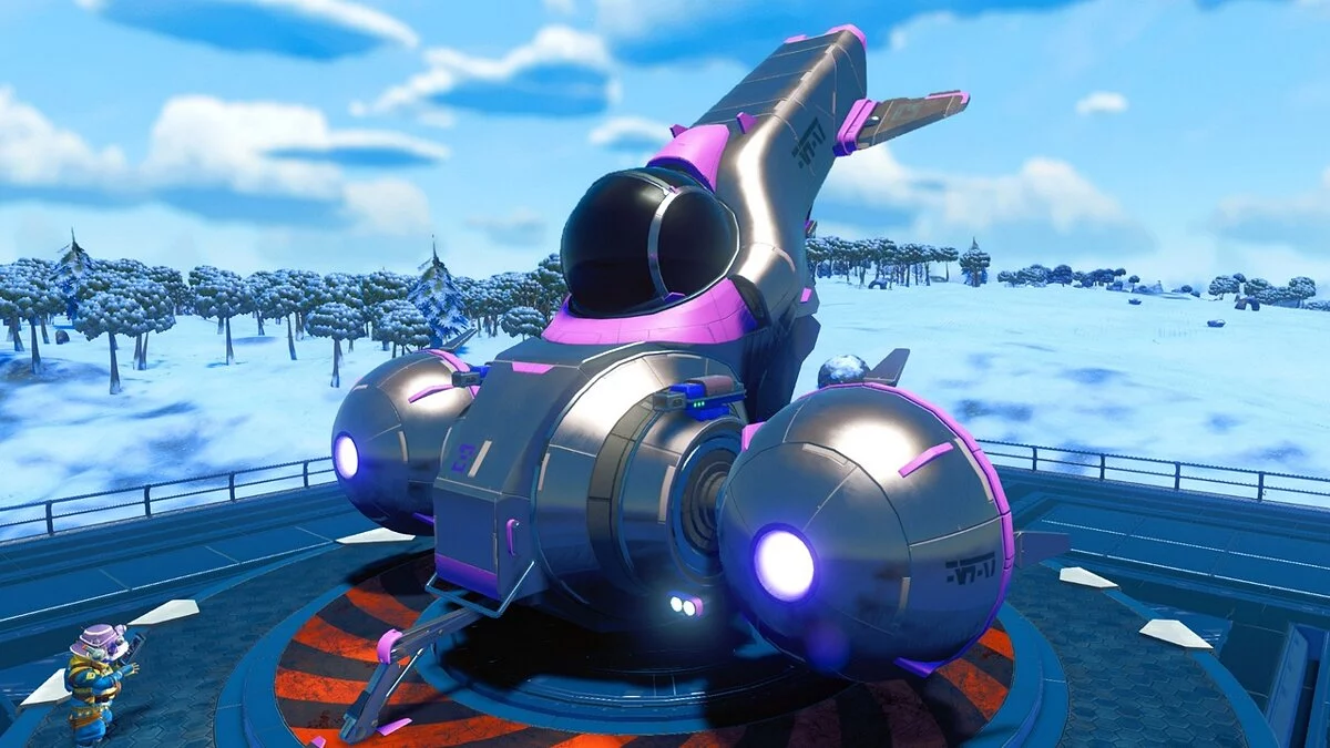 No Man&#039;s Sky — Улучшенная палитра цветов корабля