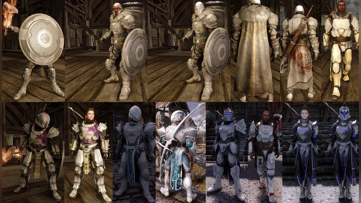 Elder Scrolls 5: Skyrim Special Edition — Оружие и доспехи из игры «Destiny 2»