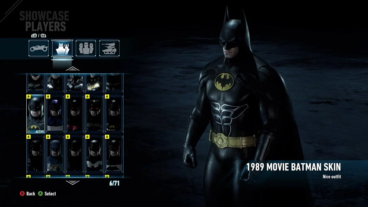 Batman: Arkham Knight Game of the Year Edition — Старый костюм Бэтмена