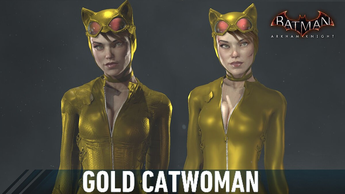 Batman: Arkham Knight Game of the Year Edition — Golden Catwoman