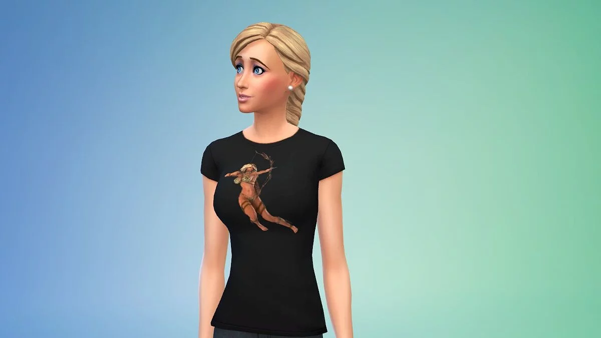 The Sims 4 — Artículos con diseño de chica de la jungla.