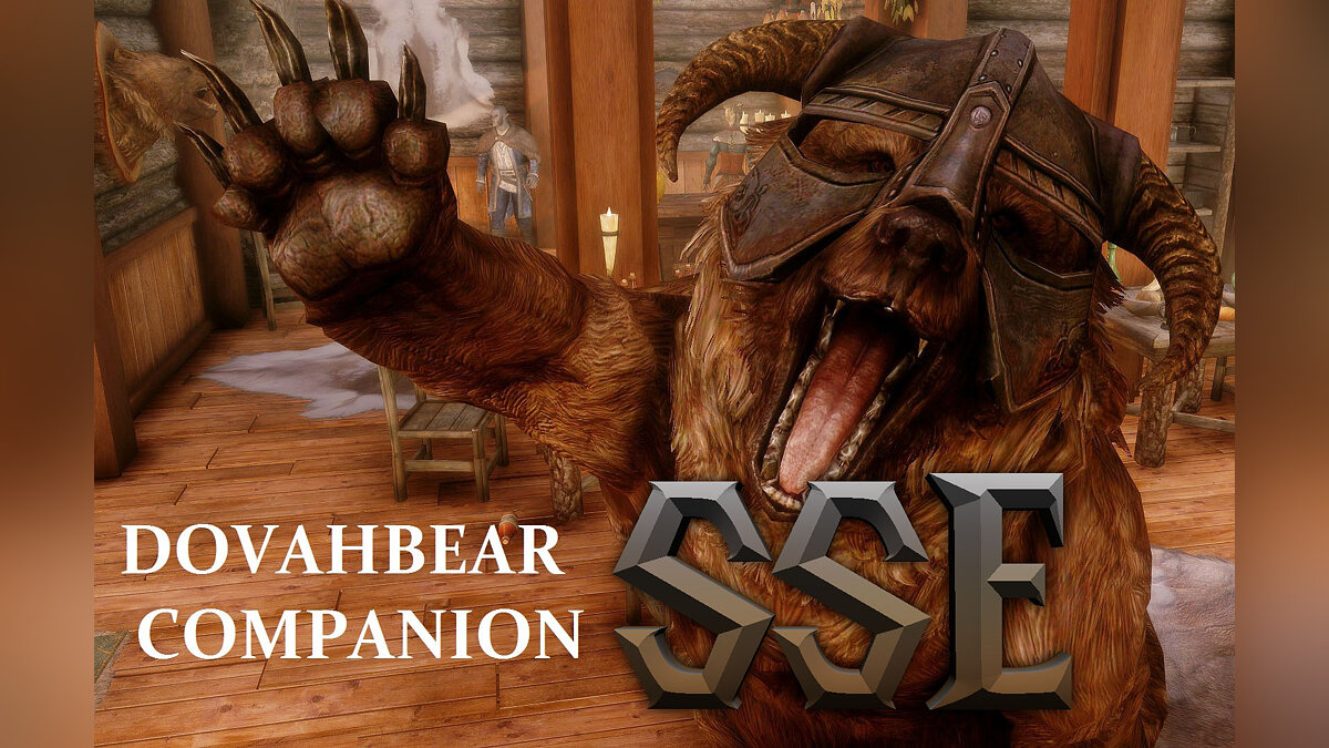 Elder Scrolls 5: Skyrim Special Edition — Dovahkiin bear companion