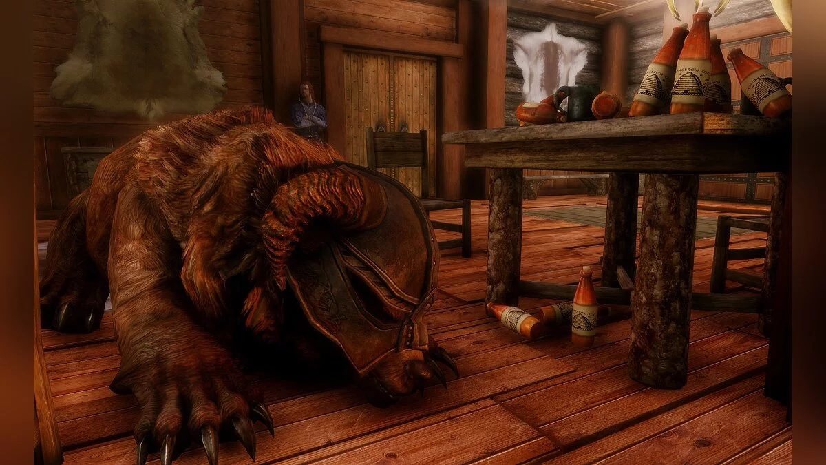 Elder Scrolls 5: Skyrim Special Edition — Компаньон медведь-довакин