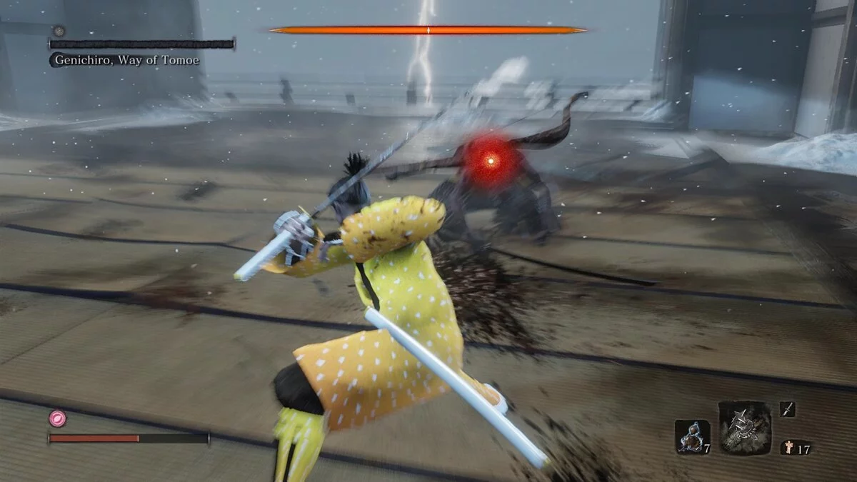 Sekiro: Shadows Die Twice — Меч Хаорі Зеніцу Агацума