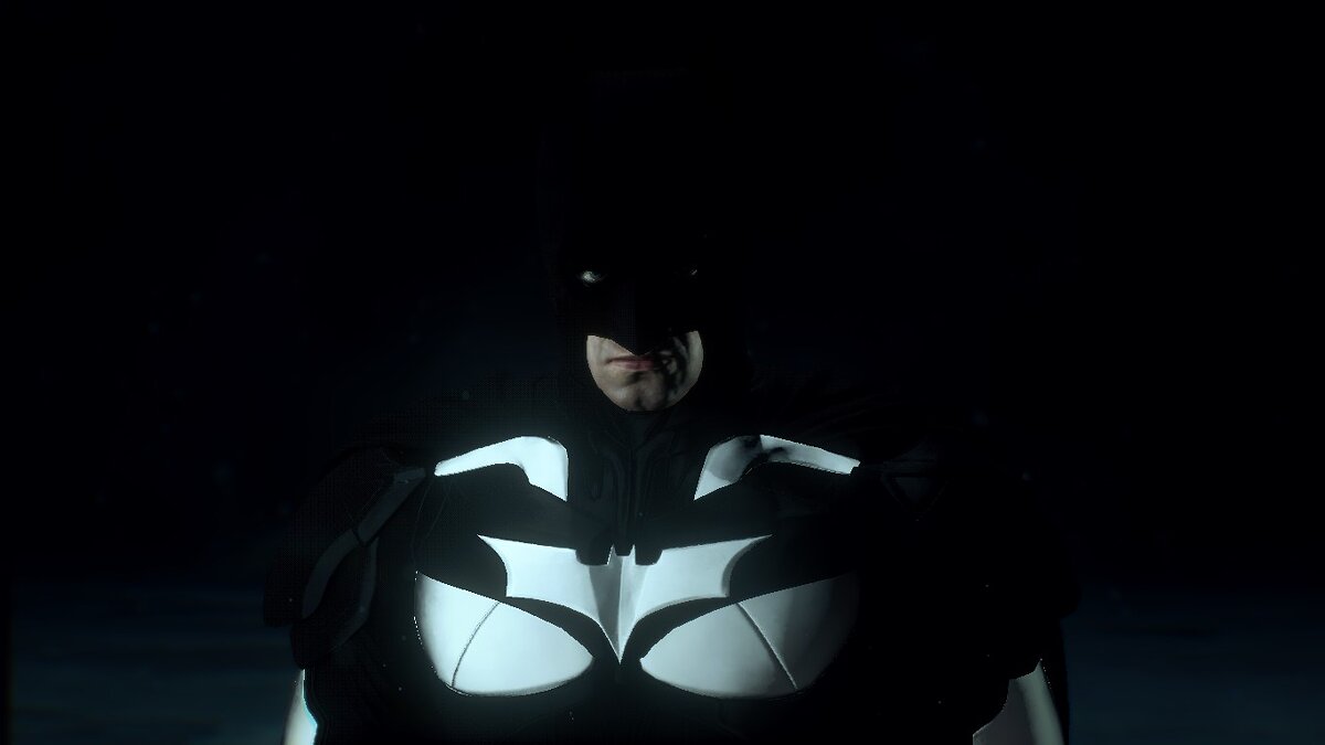 Batman: Arkham Knight Game of the Year Edition — Black and white Batman