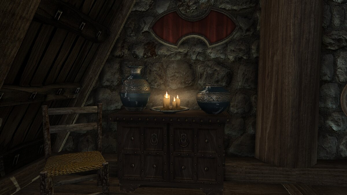 Elder Scrolls 5: Skyrim Special Edition — Candle flame post-processing