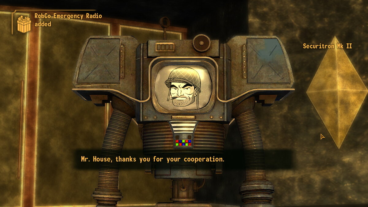 Fallout: New Vegas — Calling robots