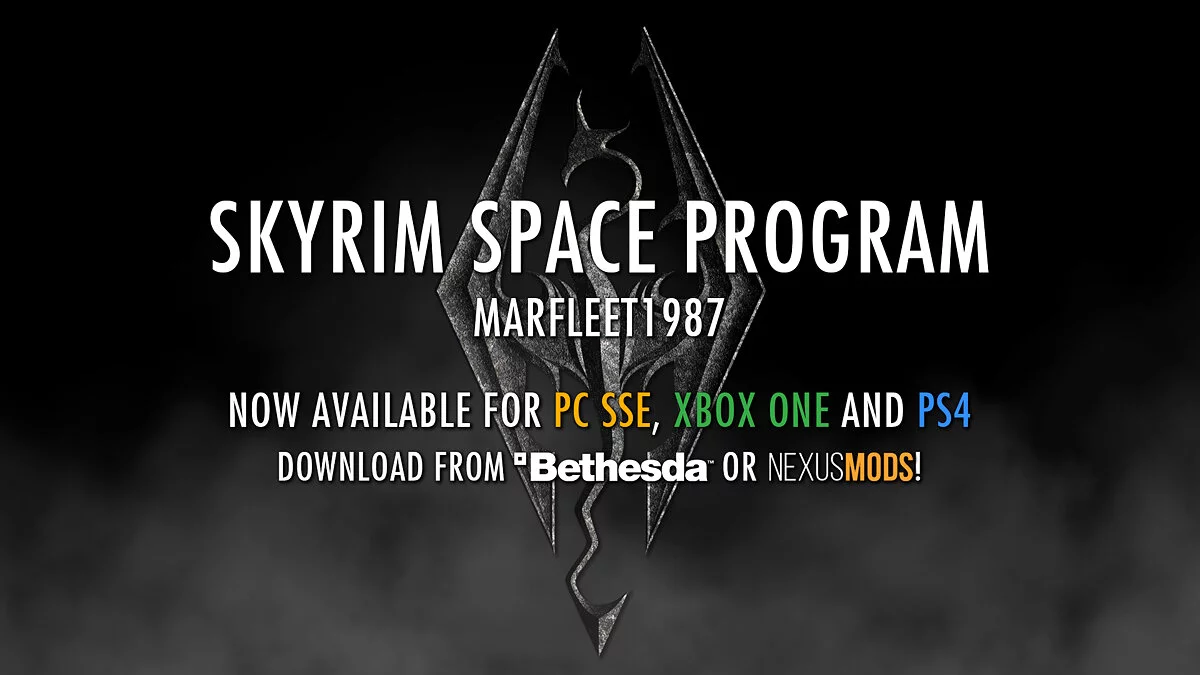 Elder Scrolls 5: Skyrim Special Edition — Skyrim space program