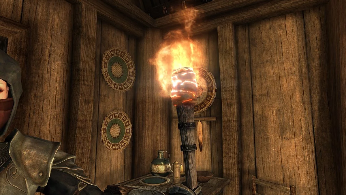 Elder Scrolls 5: Skyrim Special Edition — Постобработка факелов