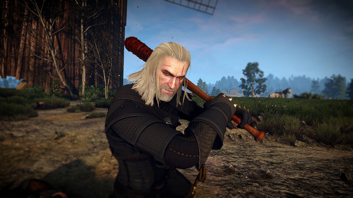 The Witcher 3: Wild Hunt — Lucille from The Walking Dead