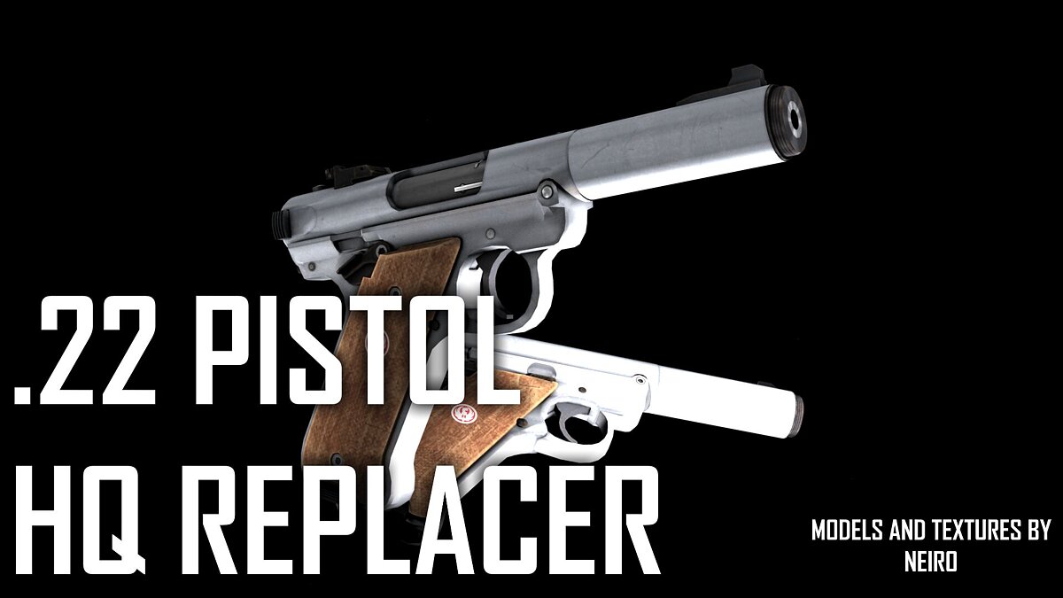 Fallout: New Vegas — .22 Redux pistol with silencer