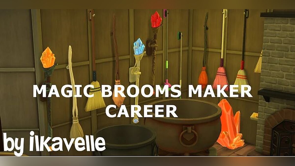 The Sims 4 — Career - broom maker