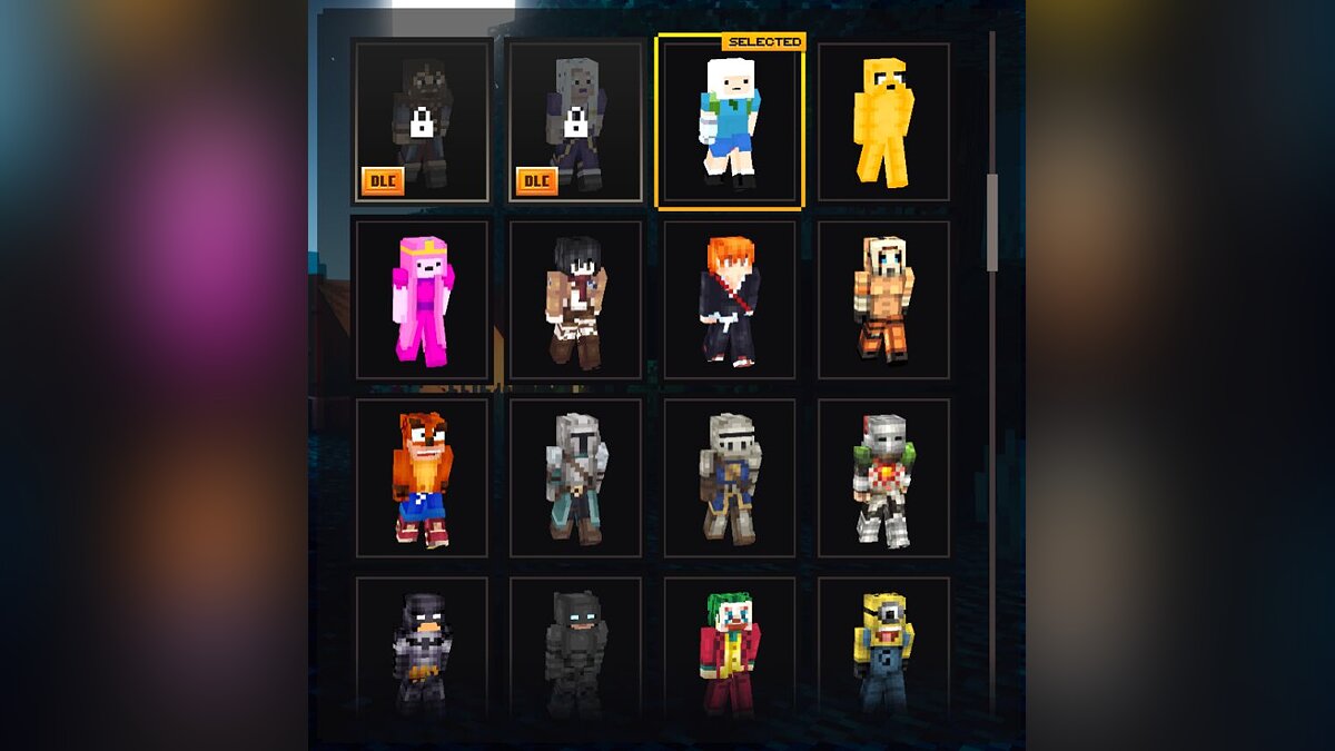 Minecraft Dungeons — A huge number of new costumes