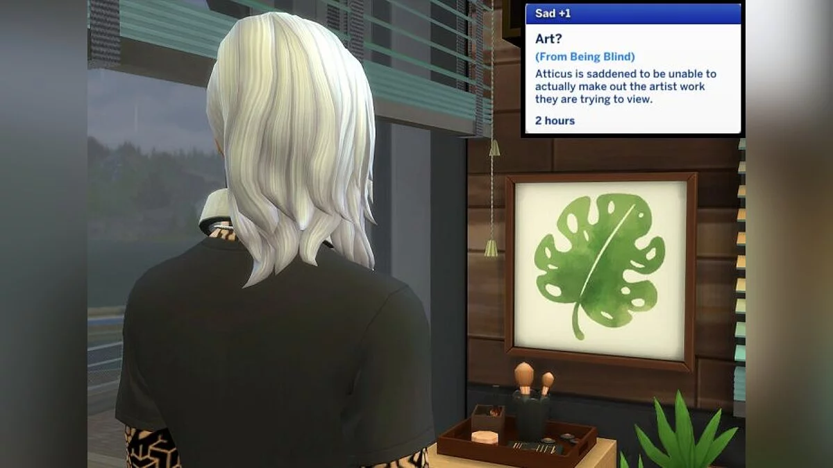 The Sims 4 — A character trait is blind