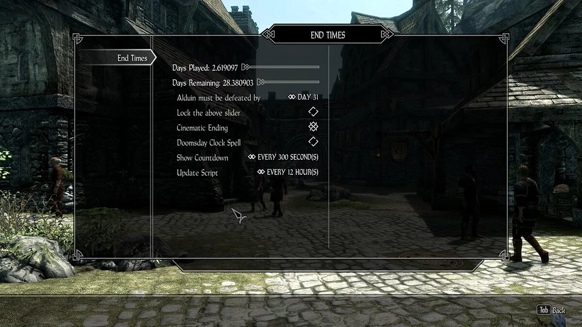 The Elder Scrolls 5: Skyrim Legendary Edition — Конец времен