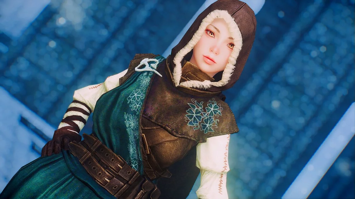 Elder Scrolls 5: Skyrim Special Edition — Одежда алхимика с физикой