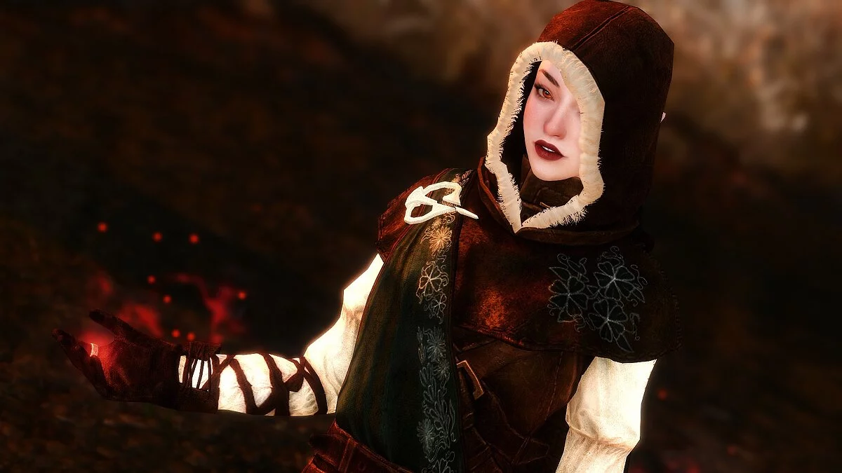 Elder Scrolls 5: Skyrim Special Edition — Одежда алхимика с физикой