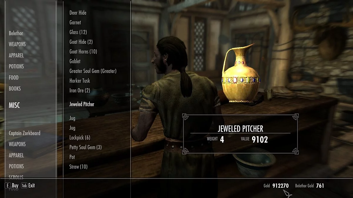 The Elder Scrolls 5: Skyrim Legendary Edition — Уникальные предметы для интерьера