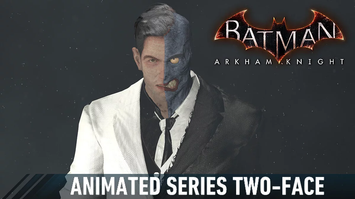 Batman: Arkham Knight Game of the Year Edition — Two-Face from the animated series