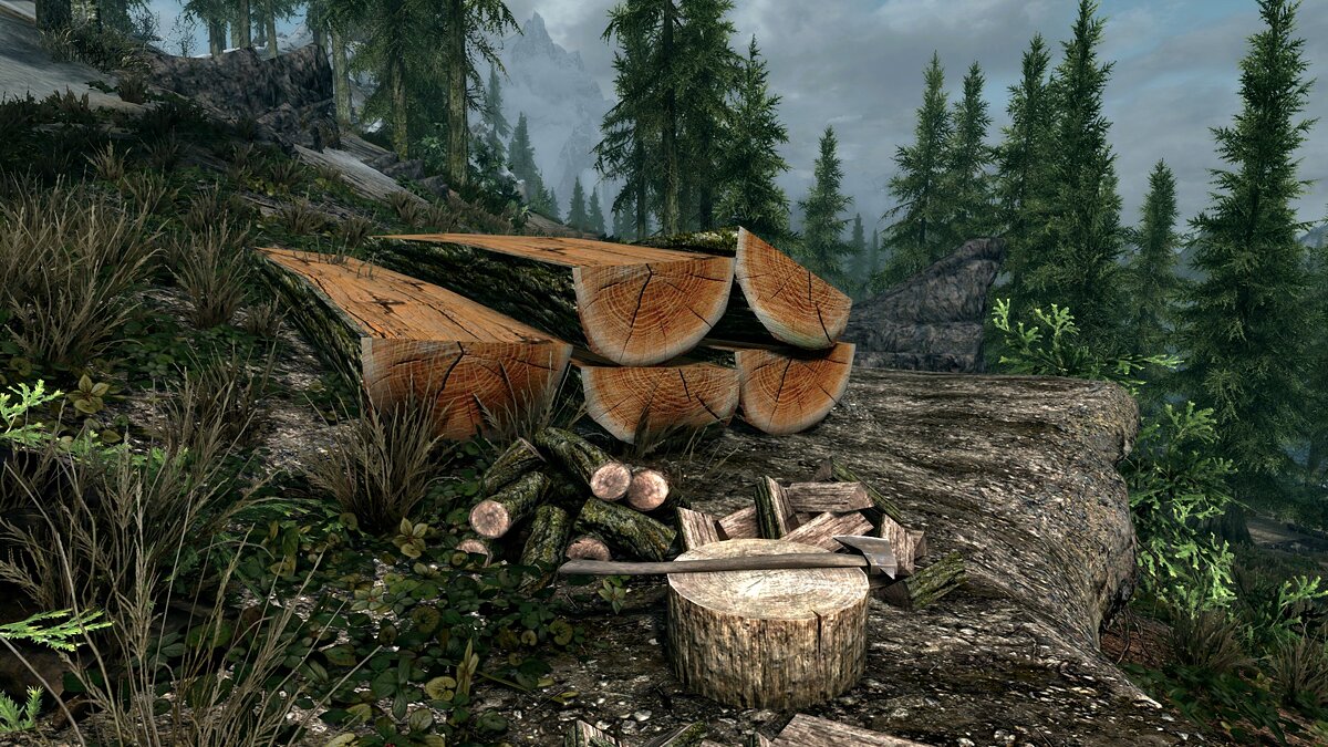 Elder Scrolls 5: Skyrim Special Edition — Lumberjack Ax