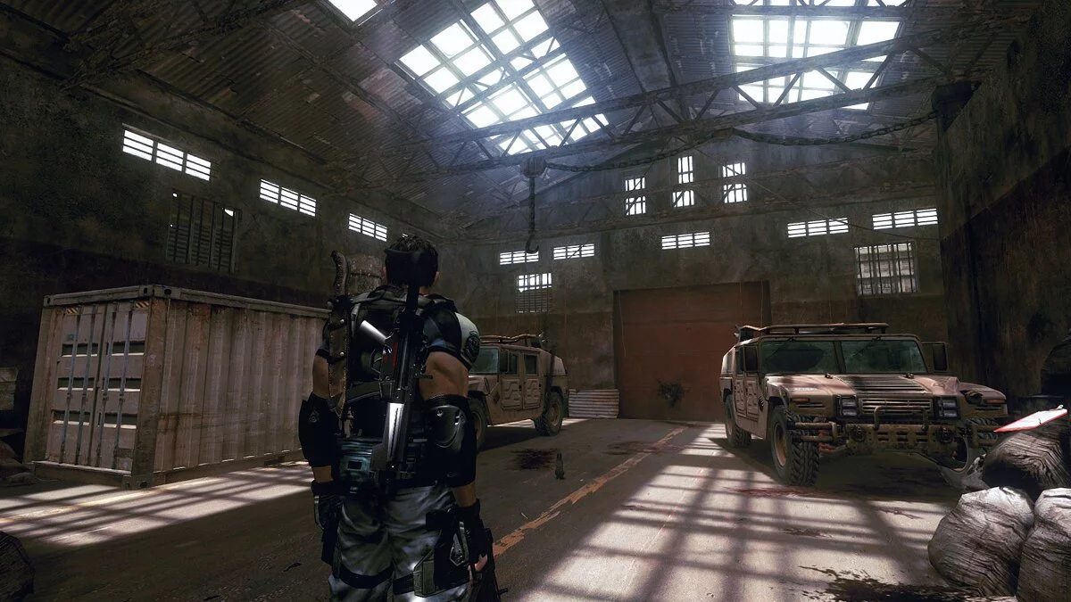 Resident Evil 5 — Виправлення зеленого відтінку