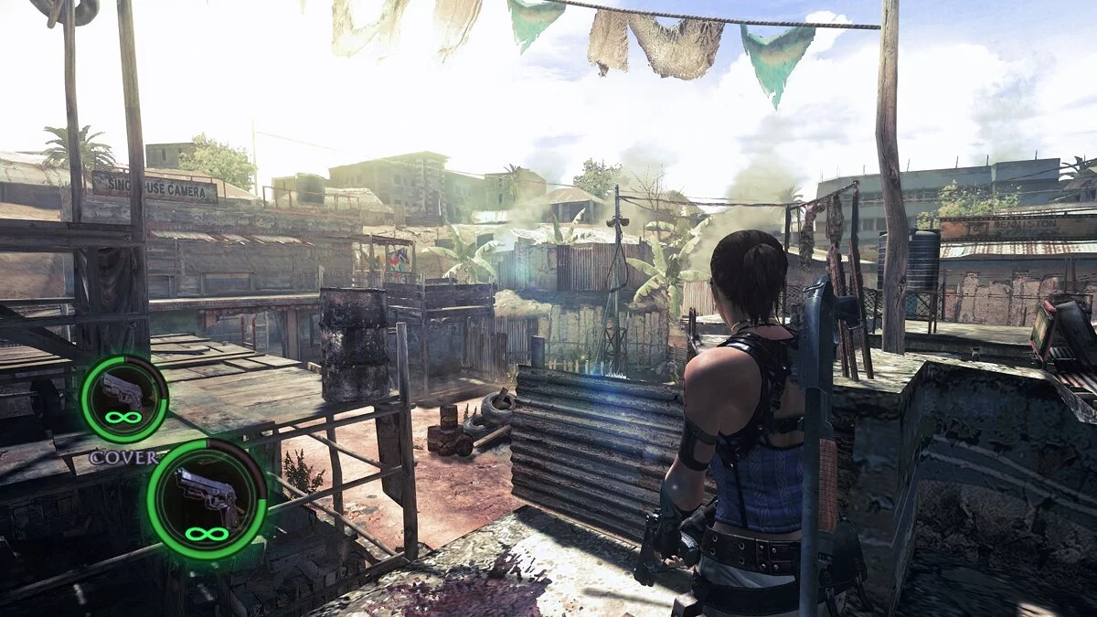 Resident Evil 5 — Виправлення зеленого відтінку