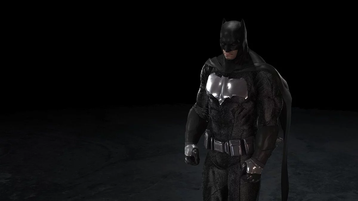 Batman: Arkham Knight Game of the Year Edition — Костюм чорний зі срібними вставками