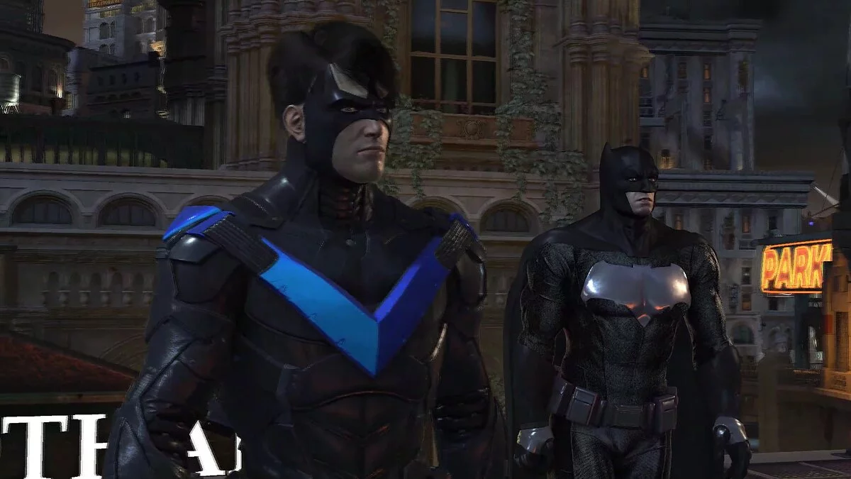 Batman: Arkham Knight Game of the Year Edition — Костюм чорний зі срібними вставками