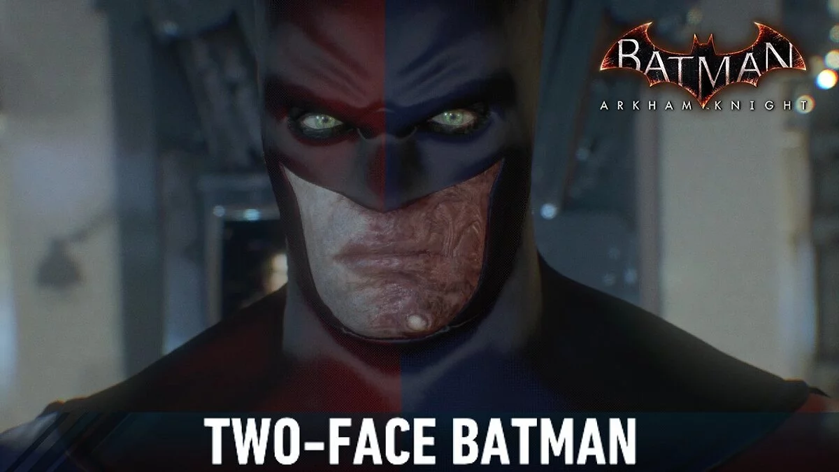 Batman: Arkham Knight Game of the Year Edition — Batman z dvema obrazoma