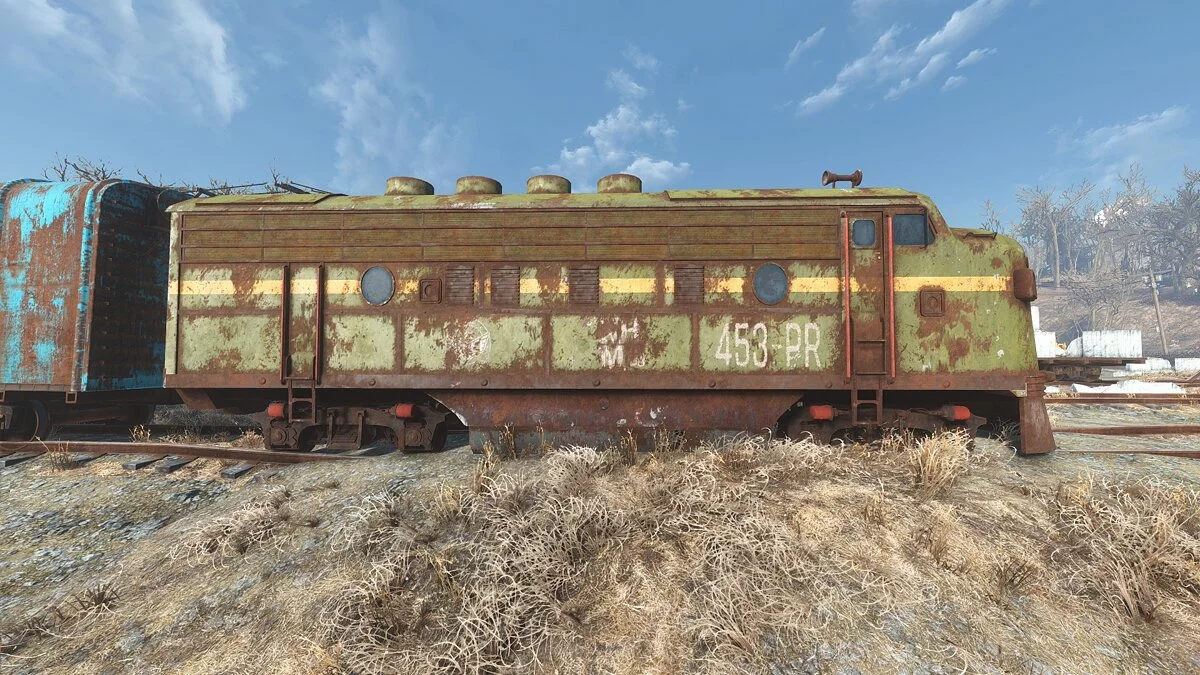 Fallout 4: Game of the Year Edition — Trenes del juego "Fallout New Vegas"