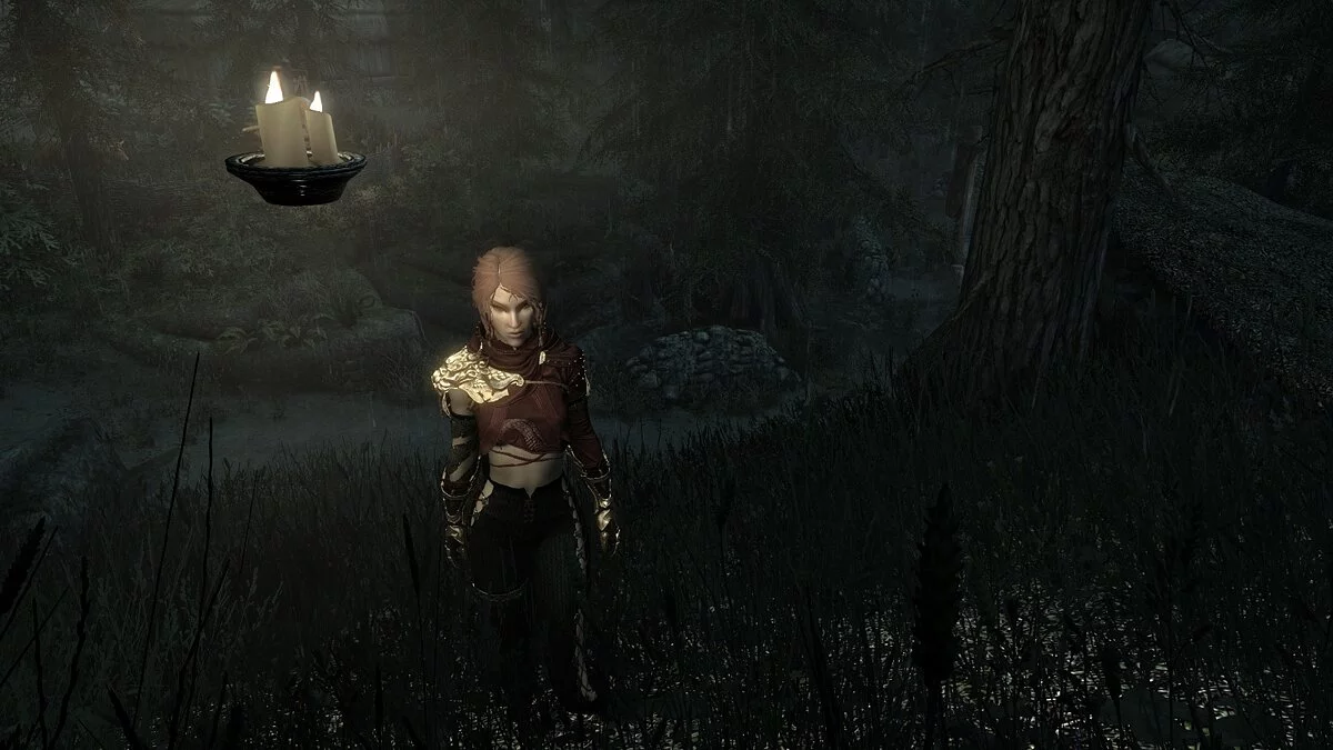 Elder Scrolls 5: Skyrim Special Edition — Улучшенное заклинание - свеча