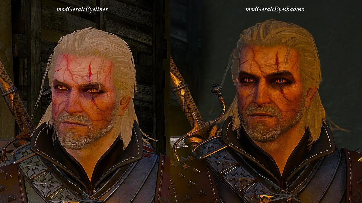 The Witcher 3: Wild Hunt - Complete Edition — Sombreado alrededor de los ojos