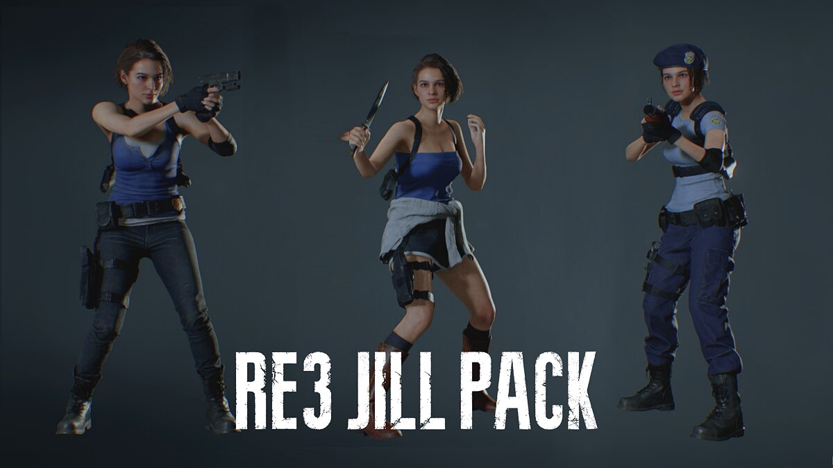 Resident Evil 2 — Jill Valentine from the third part