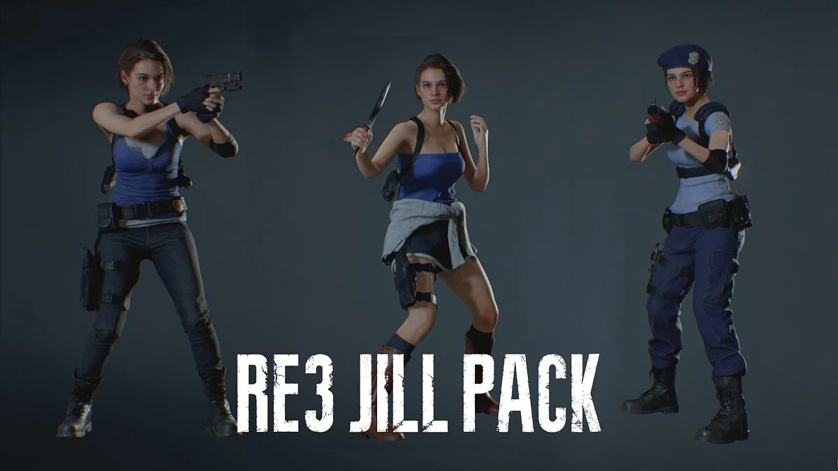 Resident Evil 2 — Jill Valentine from the third part