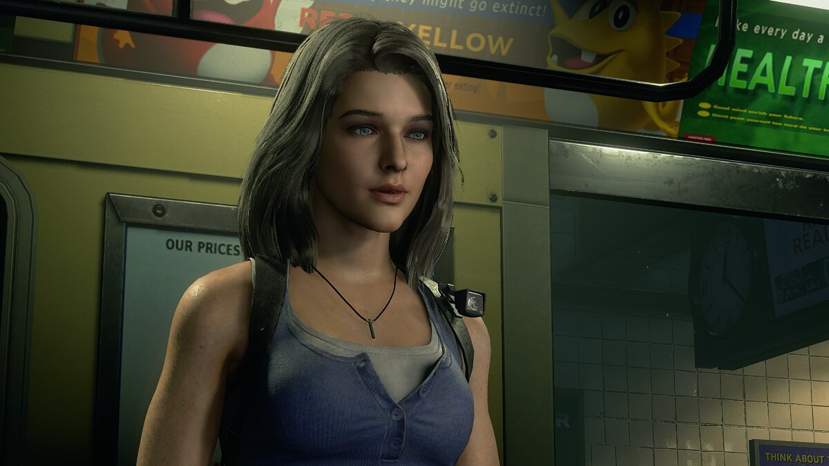 Resident Evil 3 — Stylish long hair for Jill