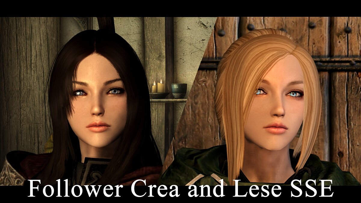 Elder Scrolls 5: Skyrim Special Edition — Companions Crea and Liz