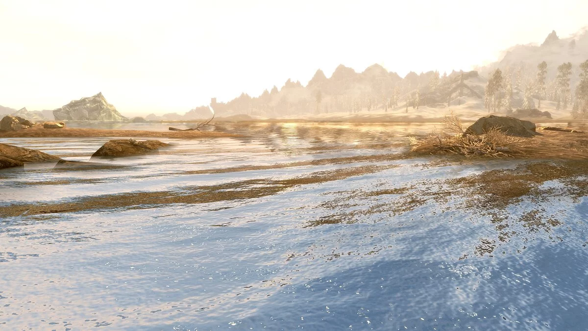 Elder Scrolls 5: Skyrim Special Edition — Улучшенная вода в больших водоемах