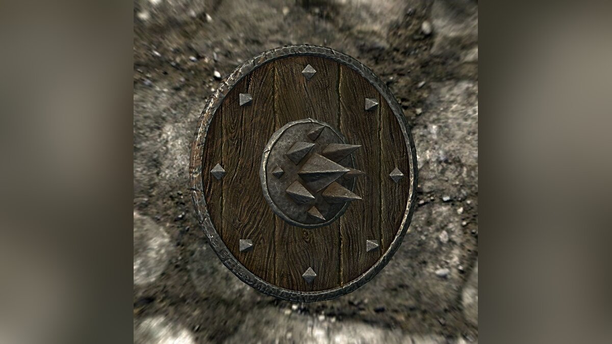 The Elder Scrolls 5: Skyrim Legendary Edition — Improved Bloodied Shield